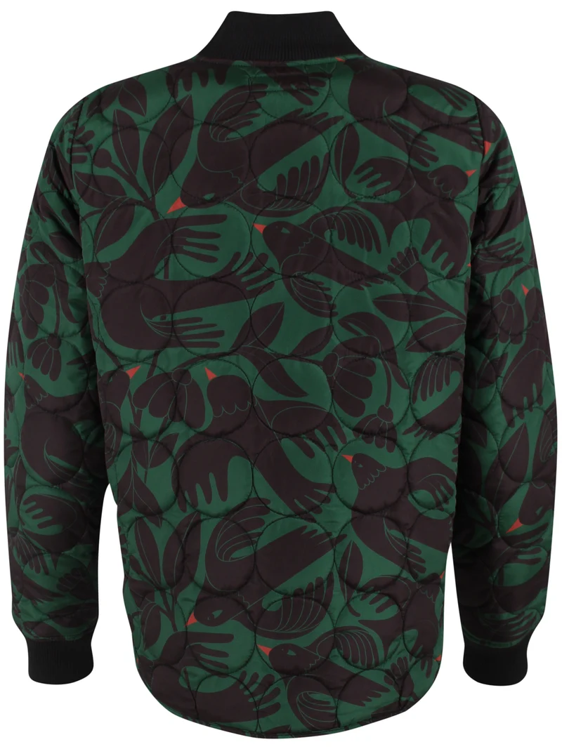 Danecando Thermo AOP Jacket Dark Pine/Black BIRDIEUP