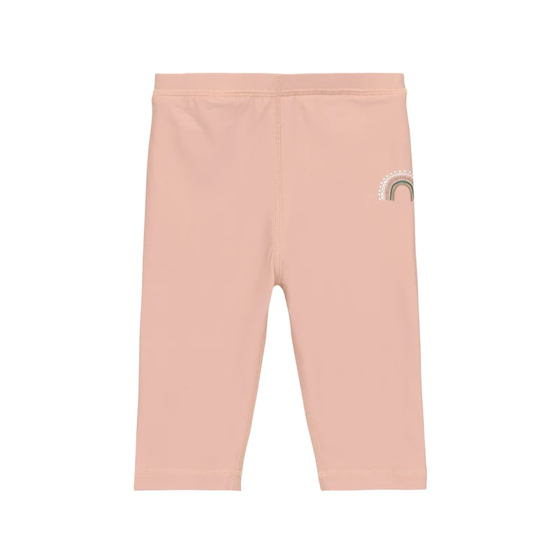Schwimmhose mit integrierter Schwimmwindel Baby Kurz (UV-Schutz), Rosa | Lässig
