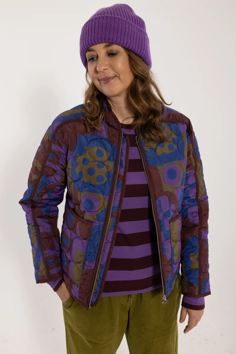 Danemaple Thermo Jacket Purple PATCHLAND