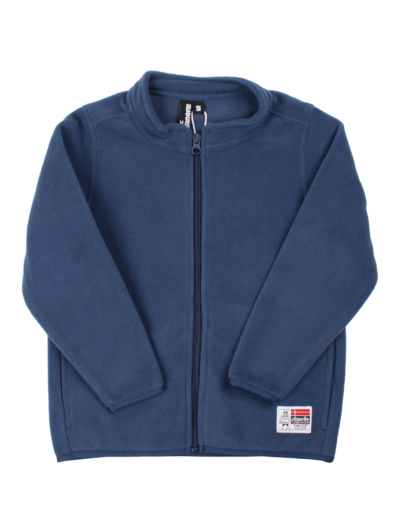 Danegrisling Polar Fleece Zip-Up Dark Grey Blue