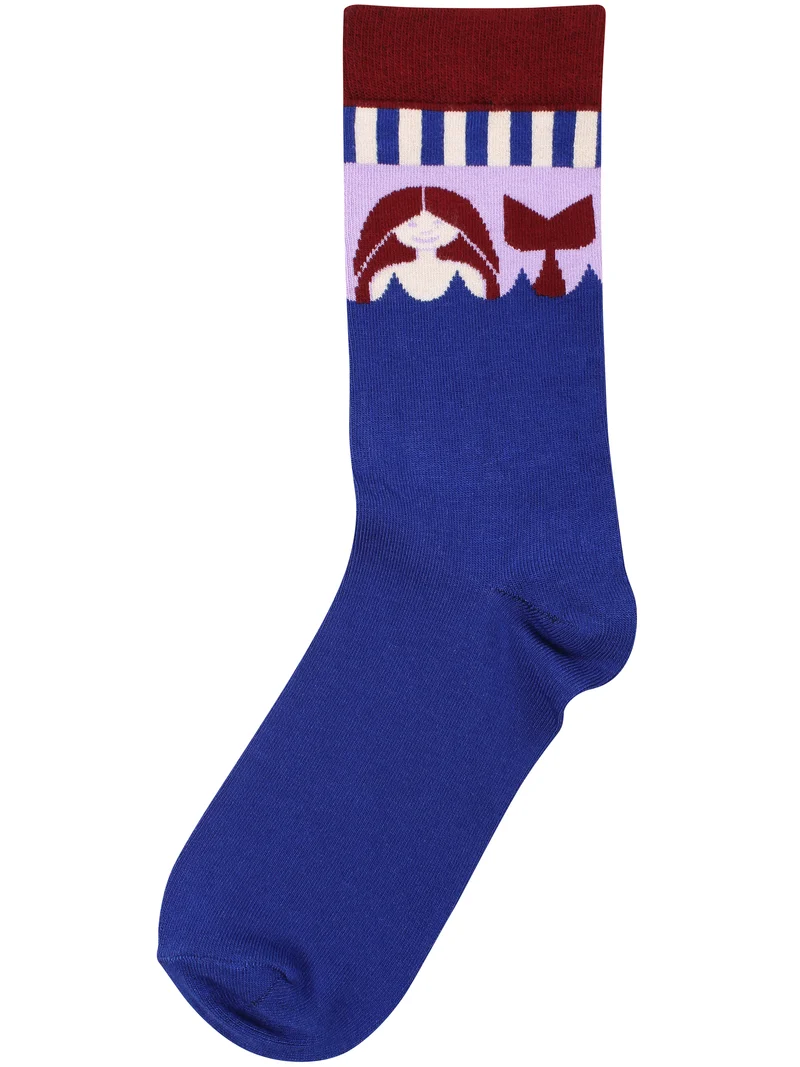 Danelegacy Socks Deep Blue HAVFRUE