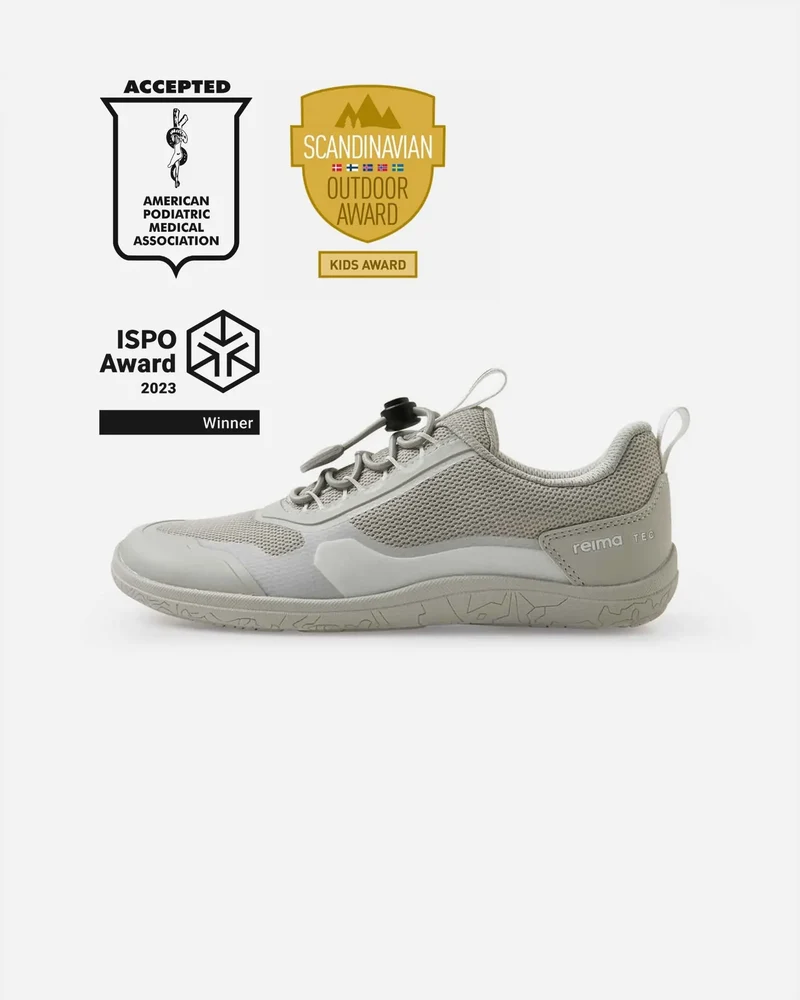 Kinder Barfußschuhe ReimaTec Tallustelu stone beige | Reima