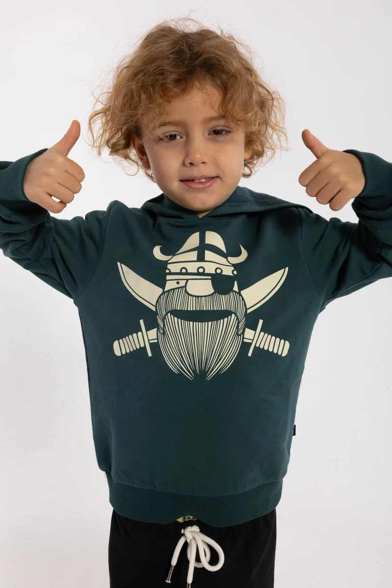 Danewarrior Hoodie Canard PIRAT (Glow In The Dark)
