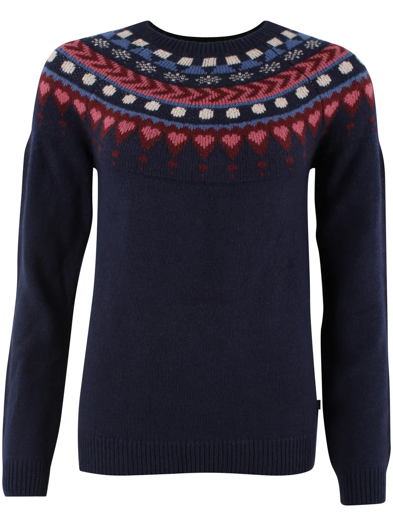 Dananne Wool Sweater Dark Navy HEART