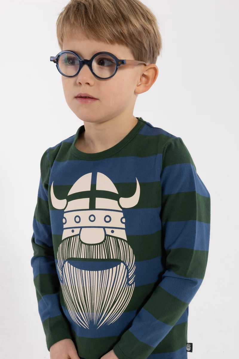 Danesophus Tee Dark Grey Blue/Dark Forest ERIK