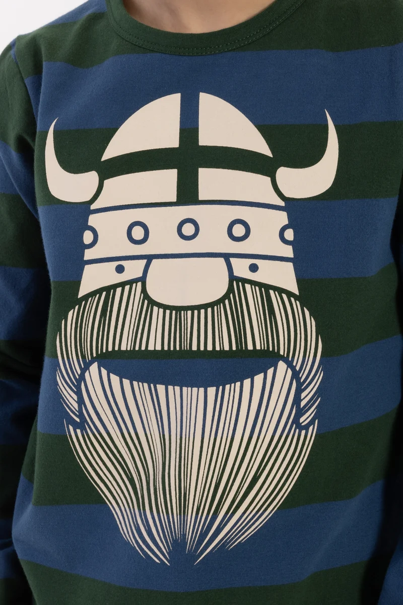 Danesophus Tee Dark Grey Blue/Dark Forest ERIK