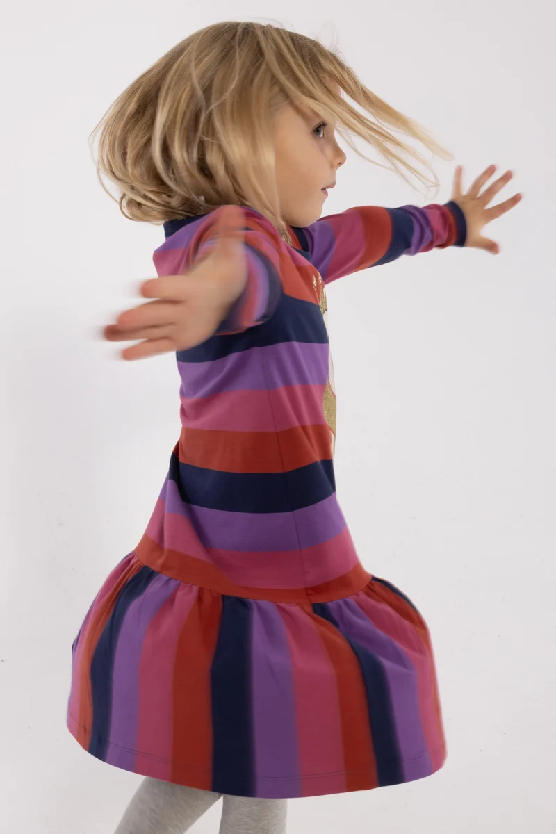 Daneseahorse Cotton Dress Illustrious SNEPRINSESSE