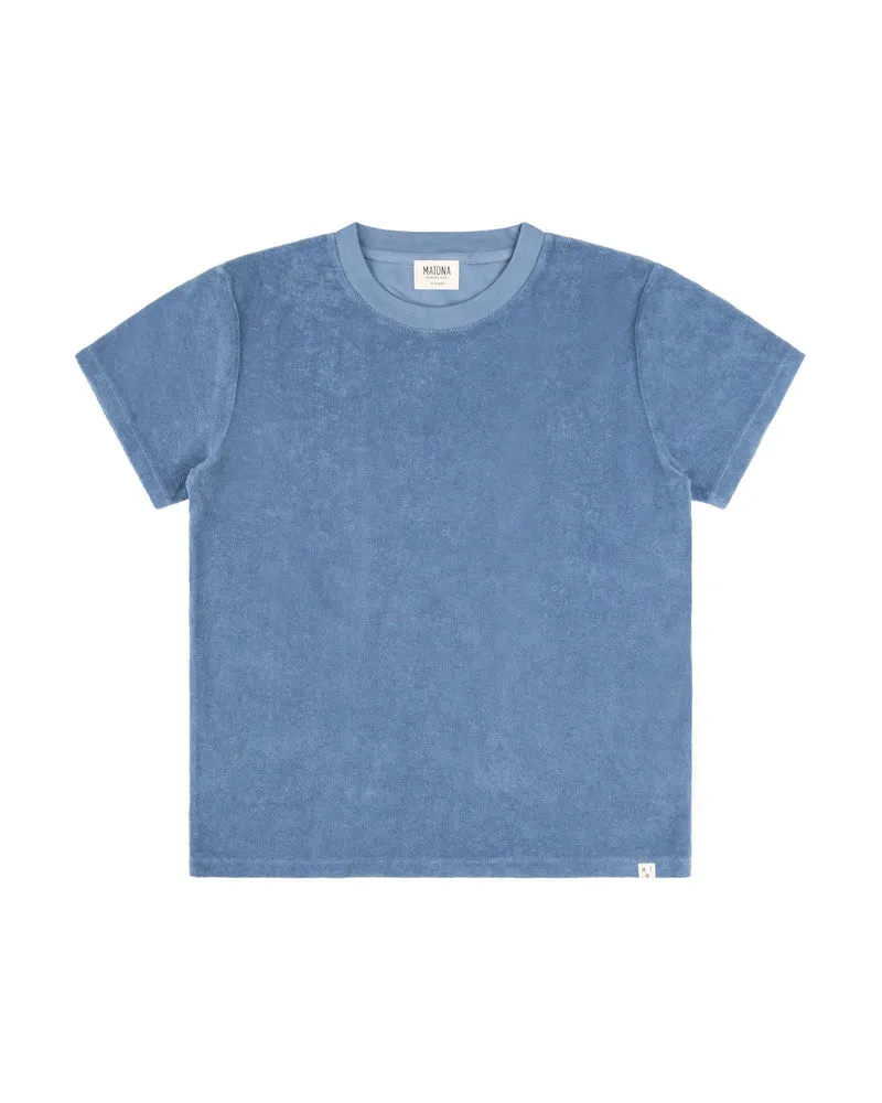 Tshirt Terry Tee blau | MATONA