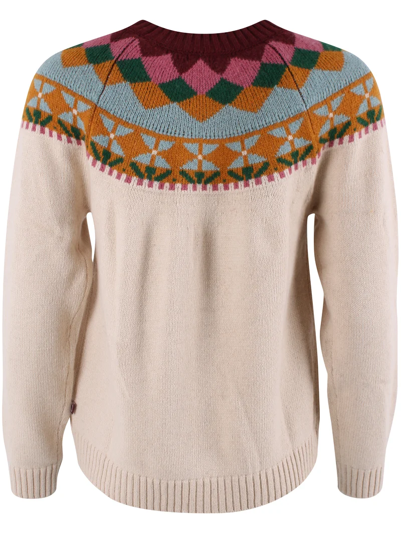 Daneglamping Wool Sweater Light Beige Jaquard 26