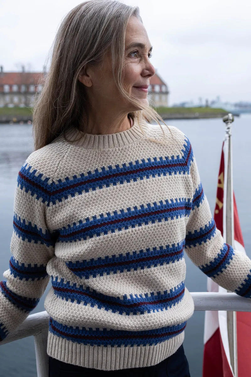 Danepines Wool Sweater Light Beige