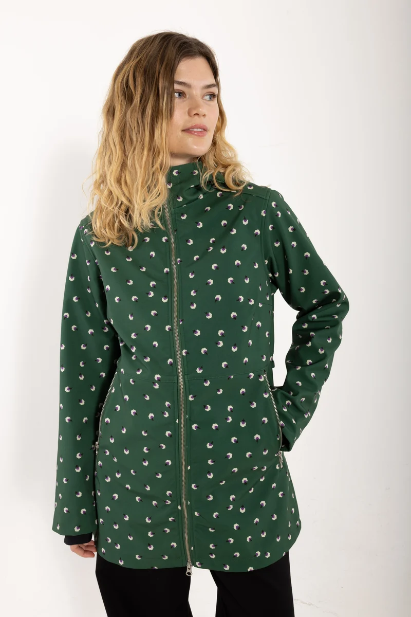 Danelandscape Softshell Jacket Dark Pine LILFLUFFERS
