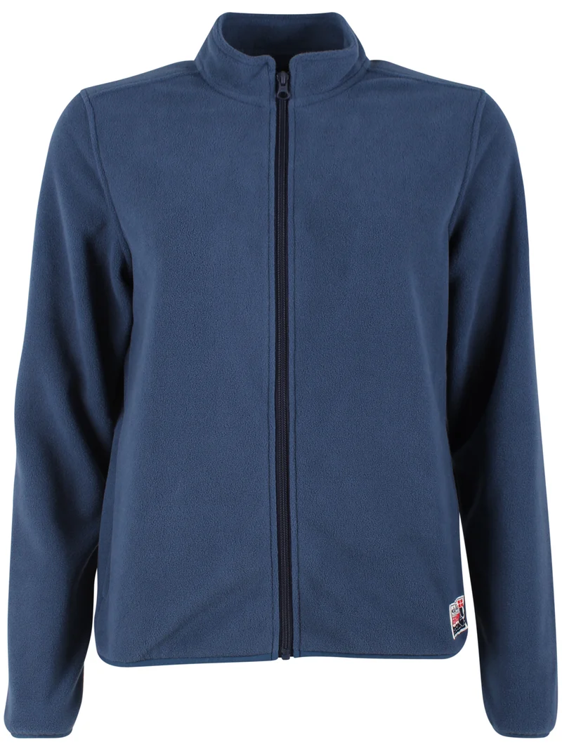 Danedea Polar Fleece Zip-Up Dark Grey Blue