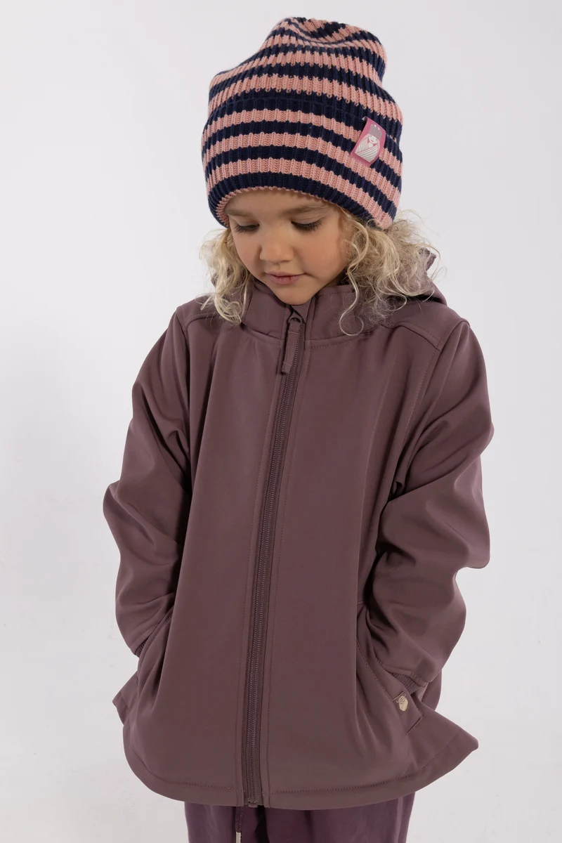 Danespil Softshell Mauve FREJA (REFLECTIVE)