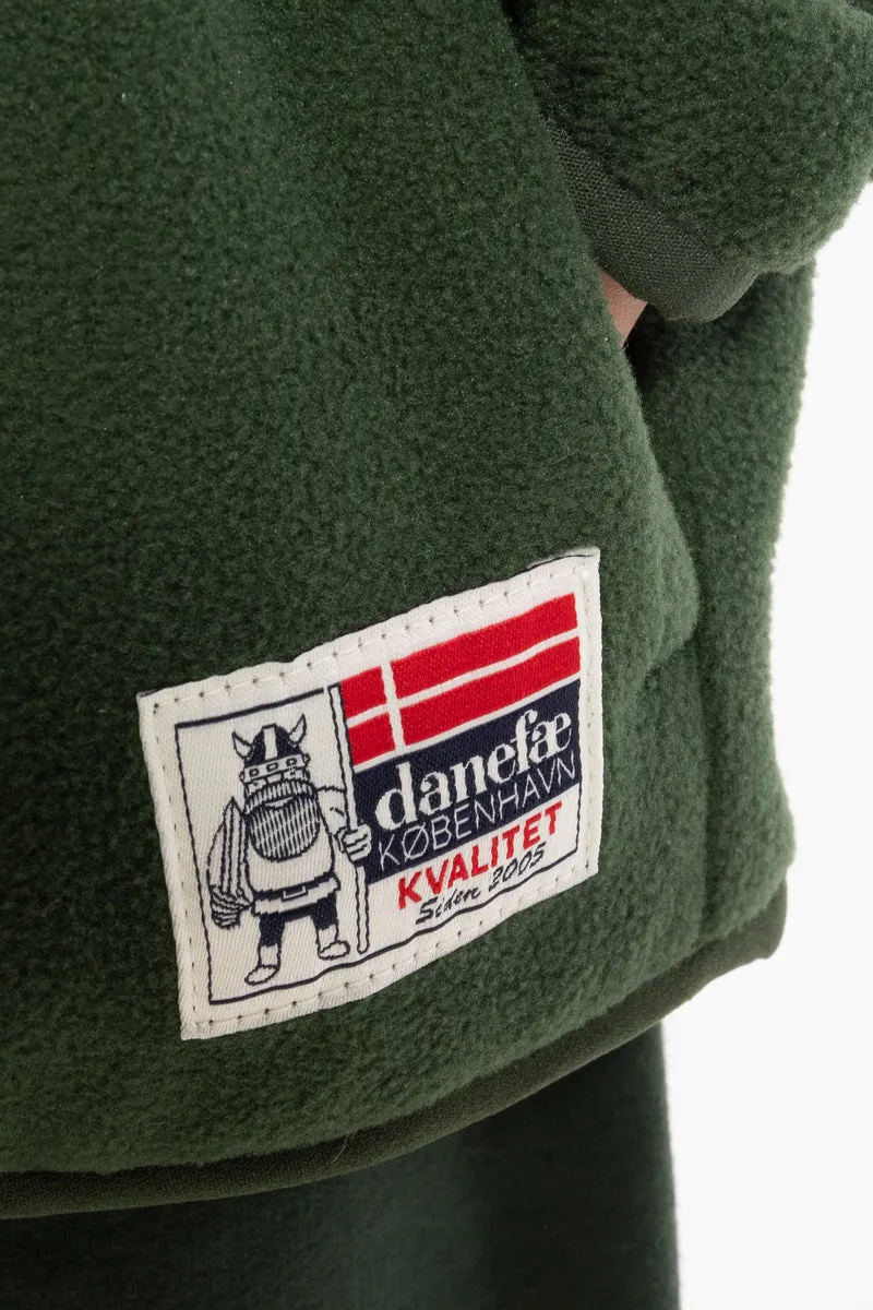 Danegrisling Polar Fleece Zip-Up Dark Forest