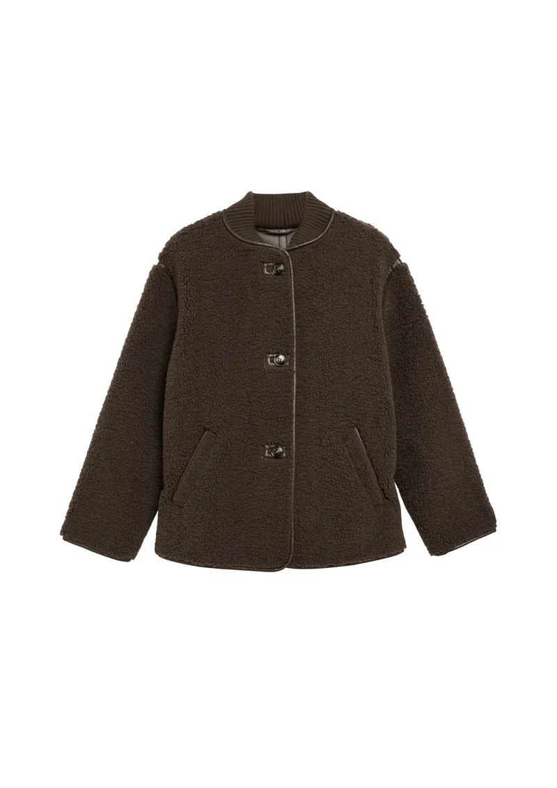 Teddy-Fleecejacke