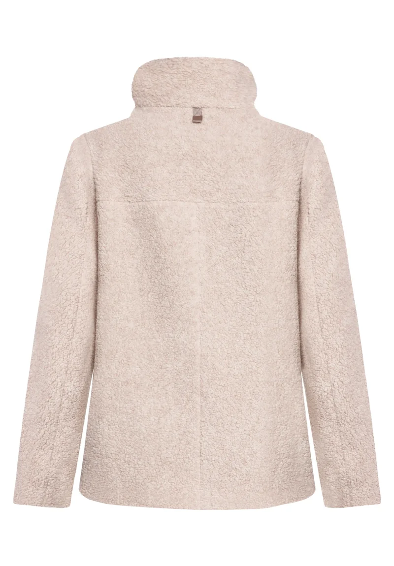 Teddy-Jacke aus Wollmix
