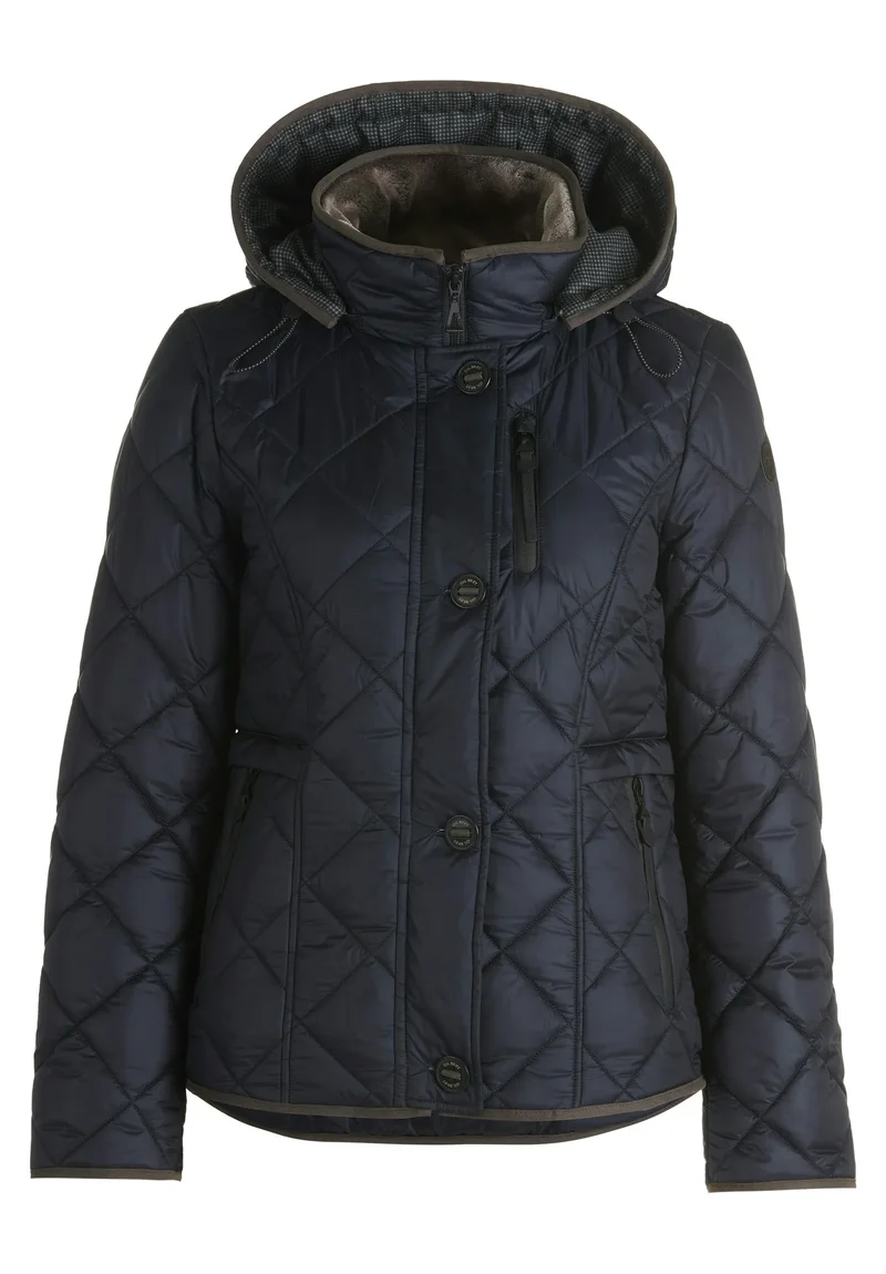 Steppjacke mit Kapuze