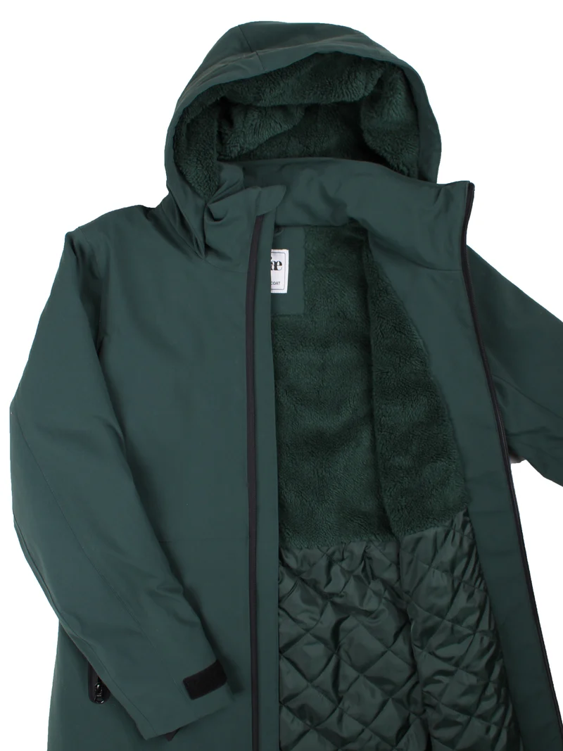 Danesandur Winter Coat Dk Forest