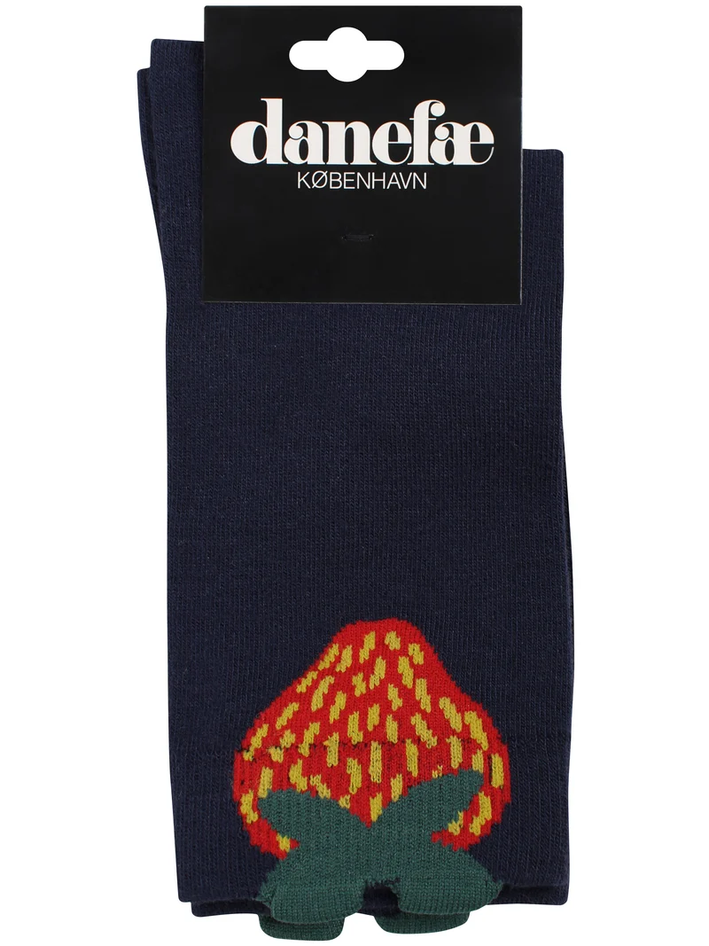 Dane3D Ladies Socks Dark Navy STRAWB