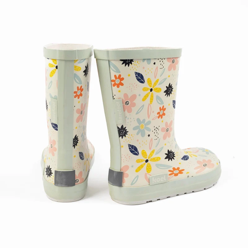 Gummistiefel. Blumen. Weit | Koel4Kids