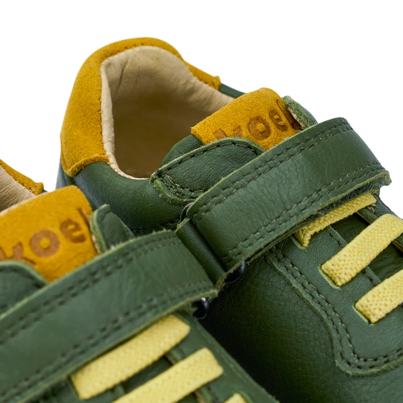 Barfußschuhe Dylan Leder | Grün | KOEL Shoes