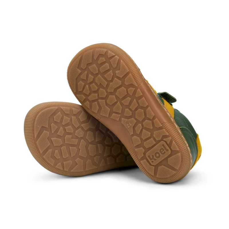 Barfußschuhe Dylan Leder | Grün | KOEL Shoes