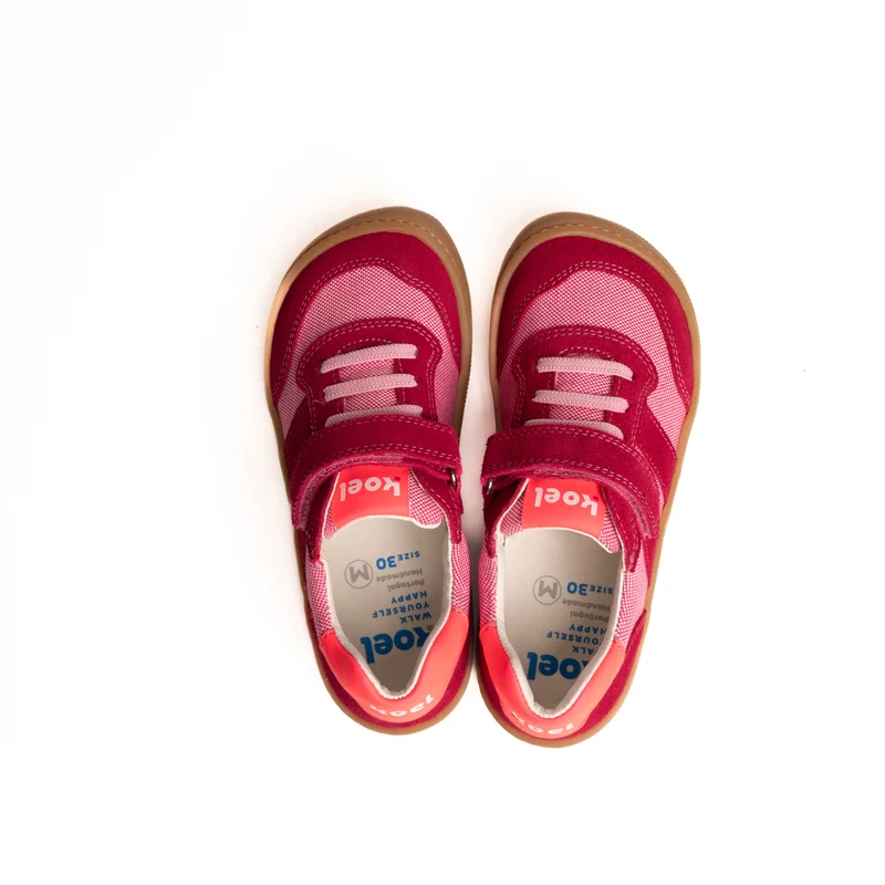 Barfußschuhe Dylan II Textile | Fuchsia | KOEL Shoes