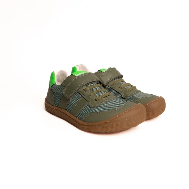 Barfußschuhe Dylan II Textile | Olive | KOEL Shoes
