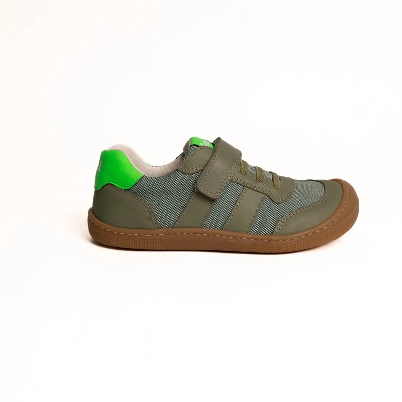 Barfußschuhe Dylan II Textile | Olive | KOEL Shoes