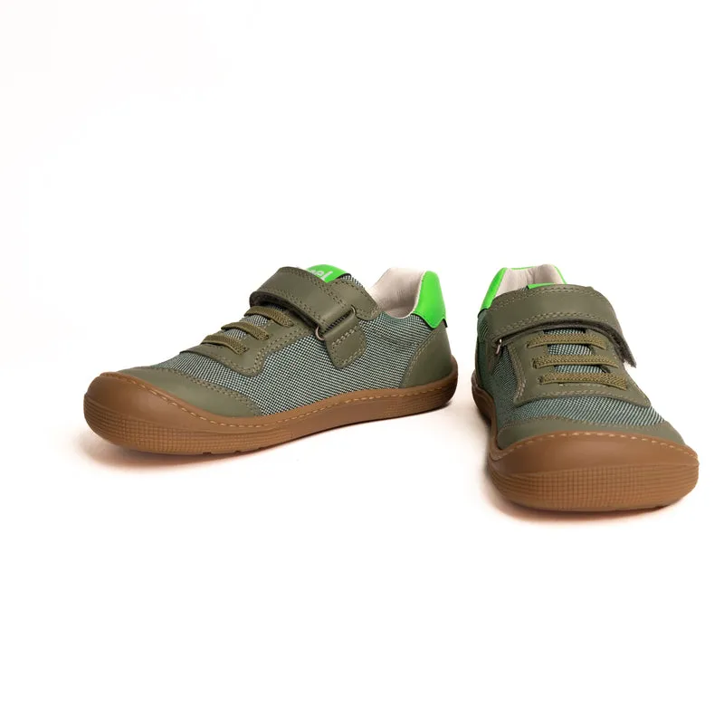 Barfußschuhe Dylan II Textile | Olive | KOEL Shoes
