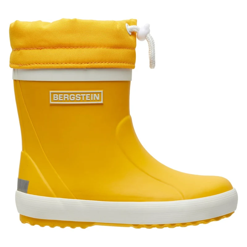 Thermo Gummistiefel, Winter, Gelb, mit Zugband | Bergstein
