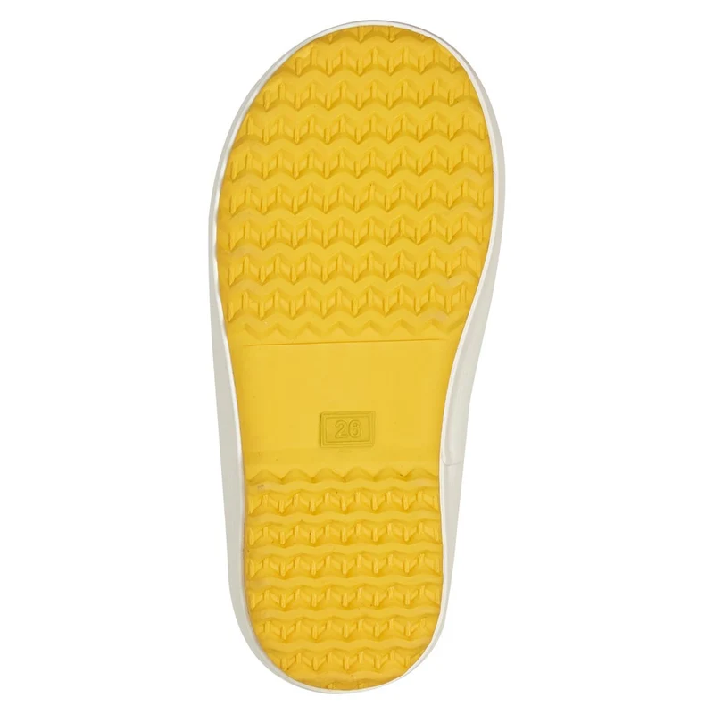 Thermo Gummistiefel, Winter, Gelb, mit Zugband | Bergstein