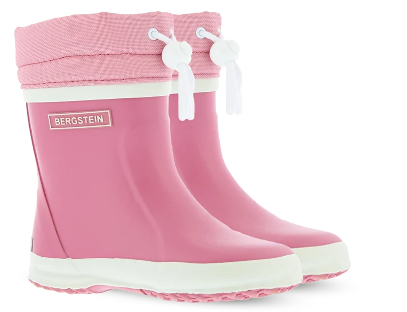 Thermo Gummistiefel, Winte, Pink, mit Zugband | Bergstein