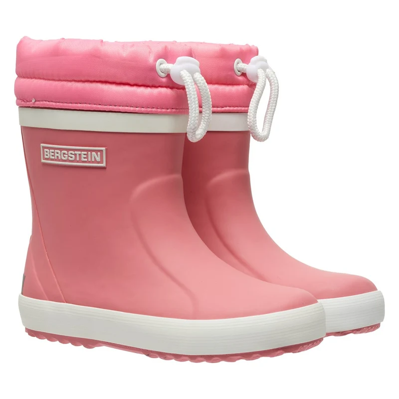 Thermo Gummistiefel, Winte, Pink, mit Zugband | Bergstein
