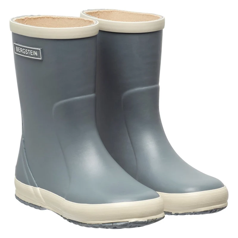 Gummistiefel aus Naturkautschuk. Elephant (blaugrau) | Bergstein