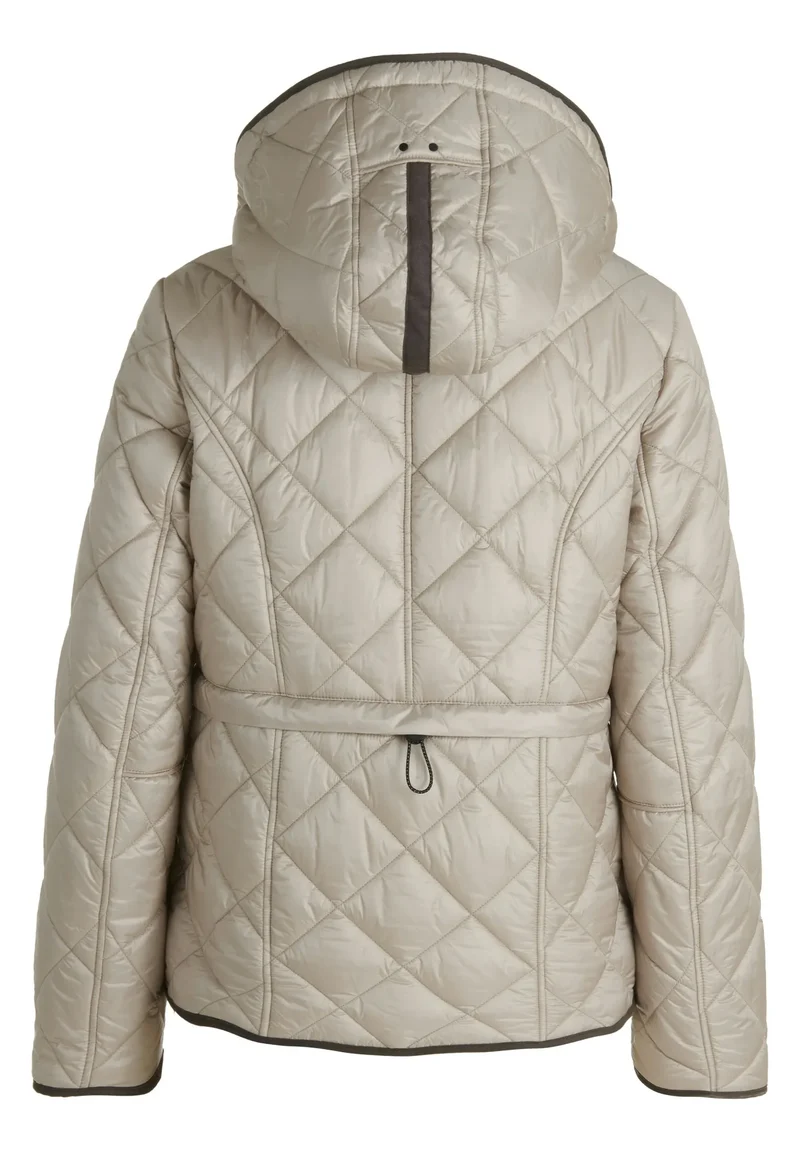 Steppjacke mit Kapuze