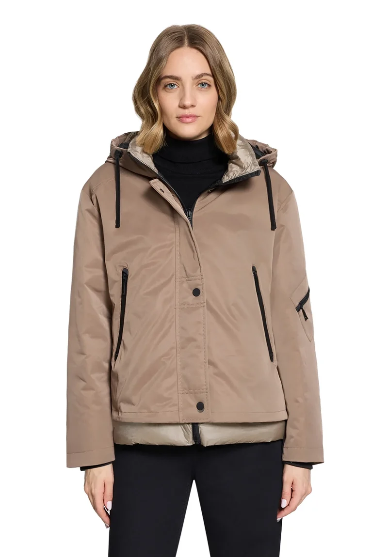 Winterjacke mit Kapuze