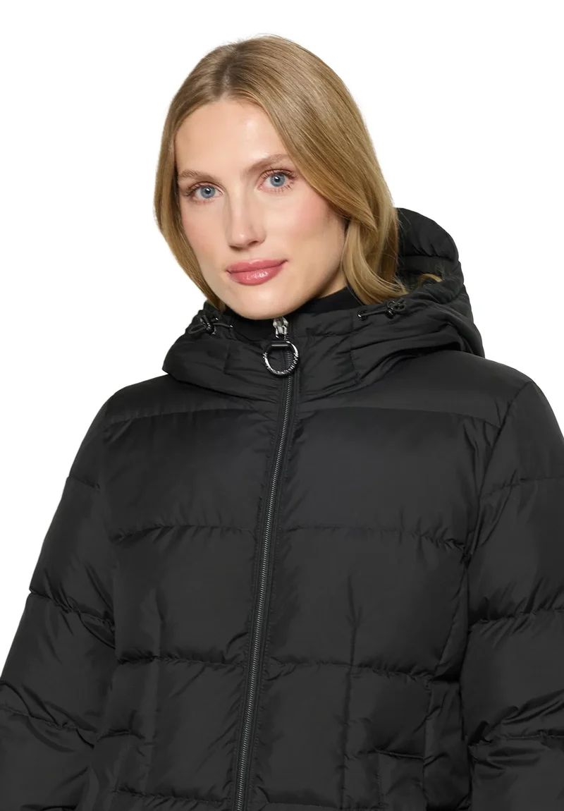 Daunen Steppjacke mit Kapuze