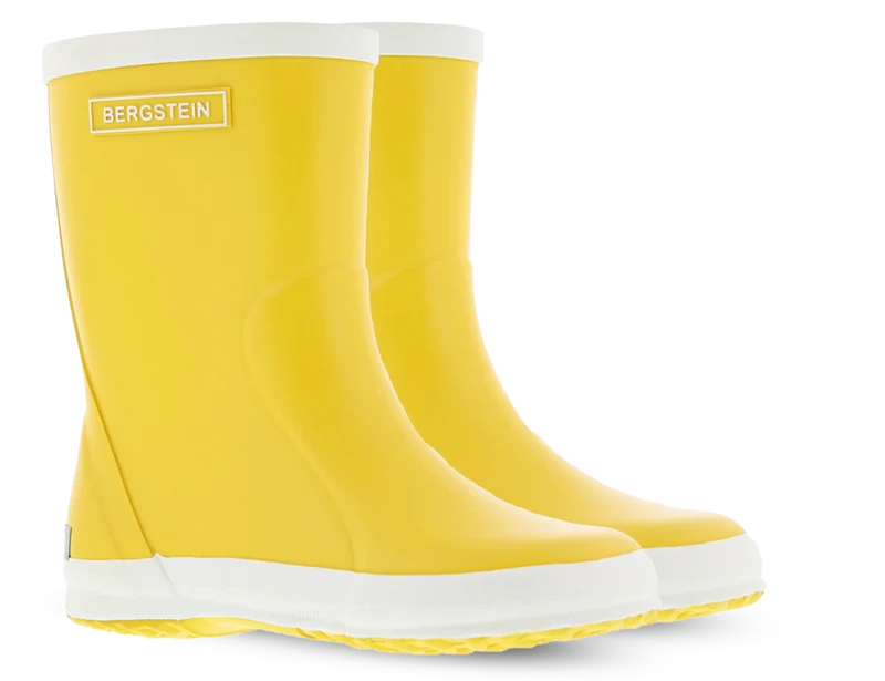 Gummistiefel aus Naturkautschuk. Gelb | Bergstein