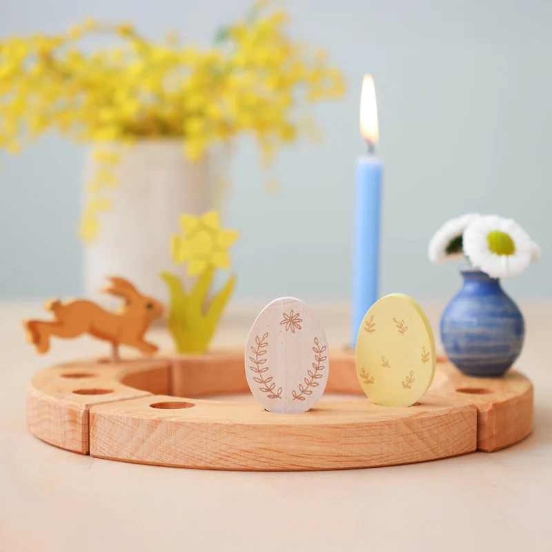 Steckfiguren. Osterei Duo Ornament | Grimms