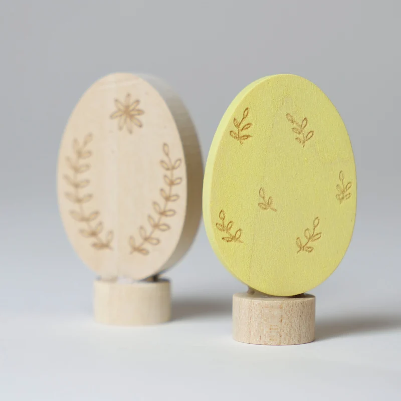 Steckfiguren. Osterei Duo Ornament | Grimms