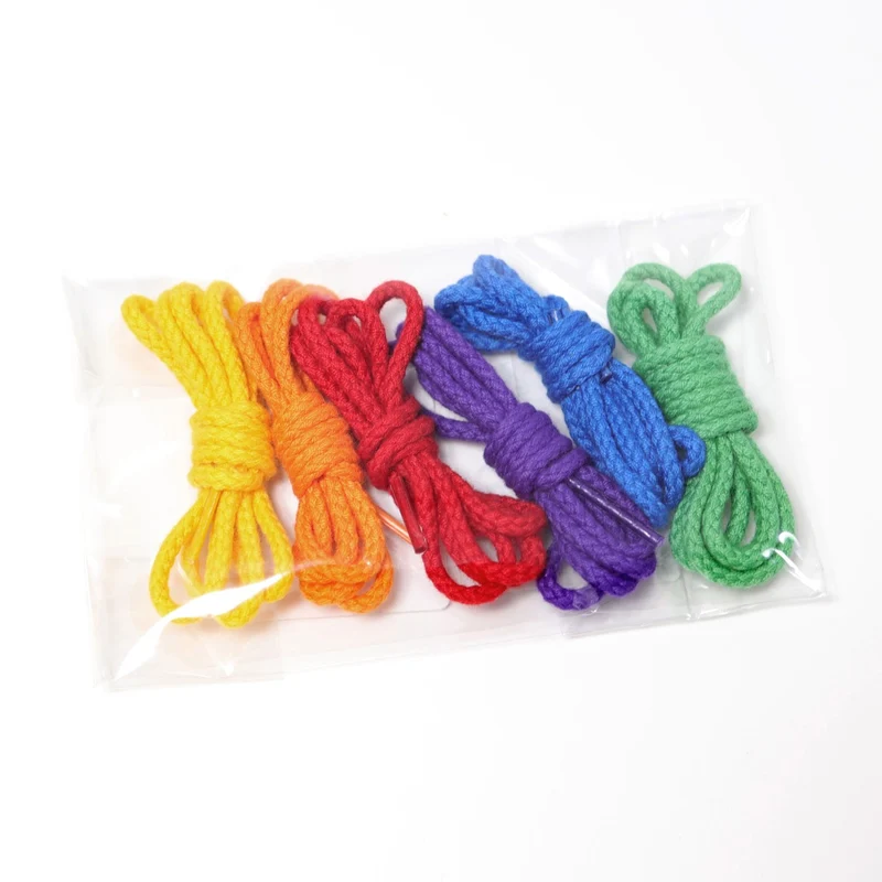 Schnüre. Regenbogen. Baumwolle | Grimms