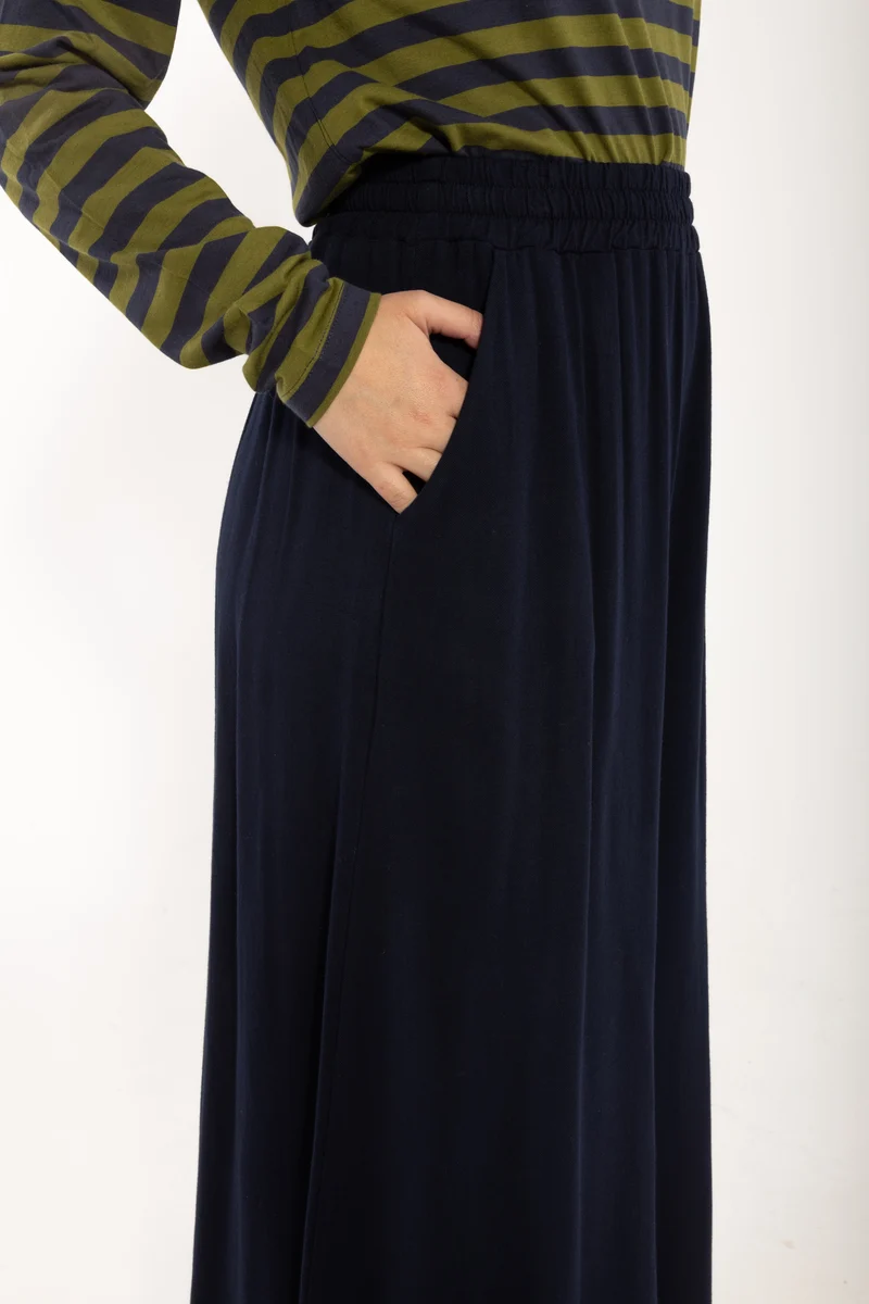 Danerye Wool-Mix Pants Dark Navy