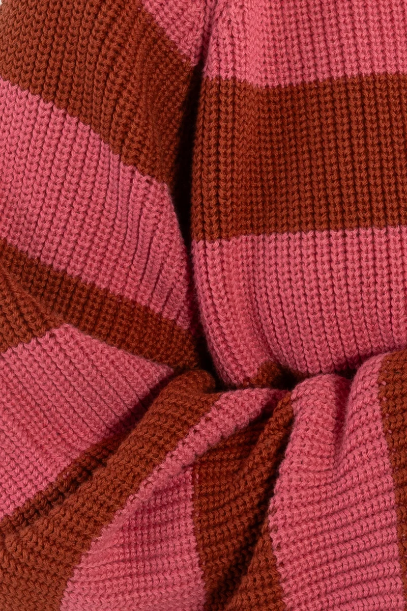 Danejumbo Cotton Rib Sweater Soft Cherry/Chili