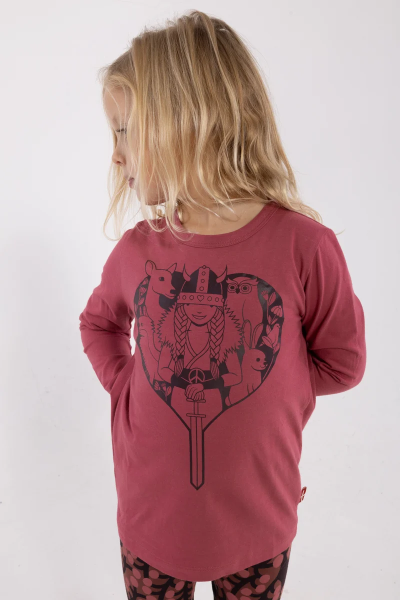 Danebasic Longsleeve Berry Compote CRUISER FREJA