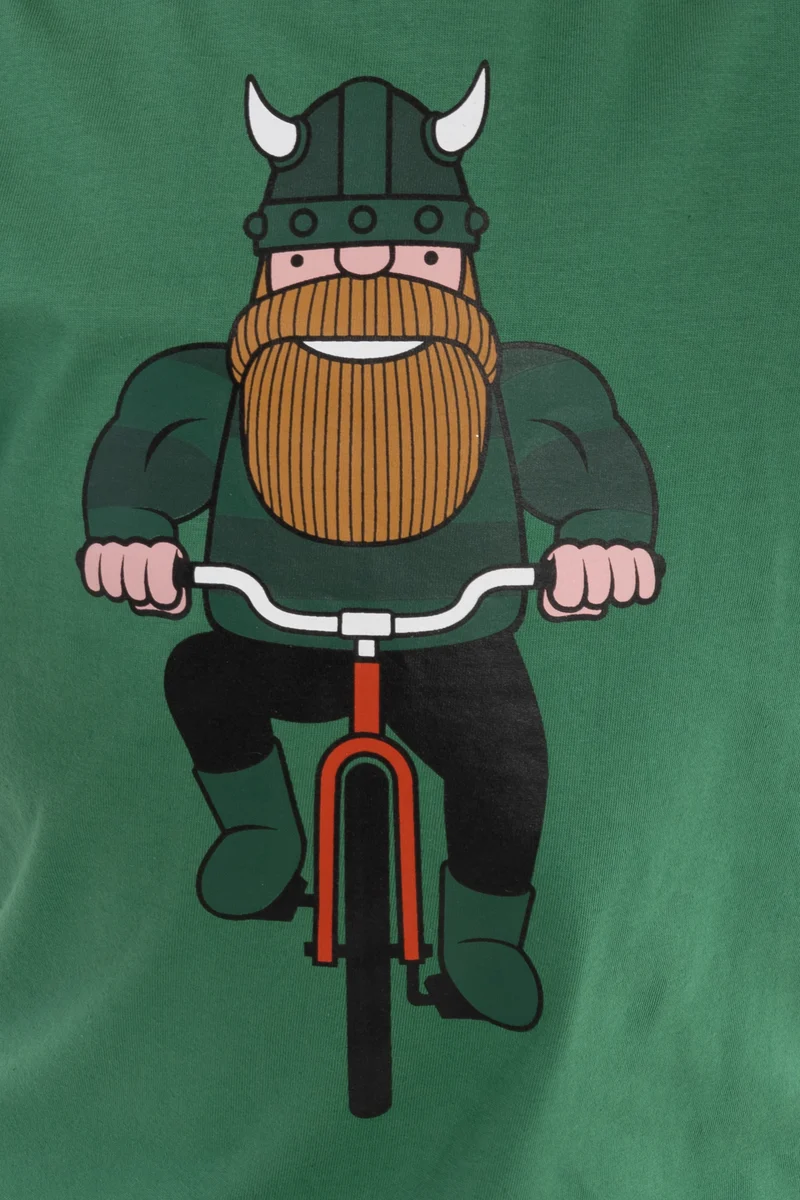 Danebasic Longsleeve Cold Green CYKEL DIN VEN