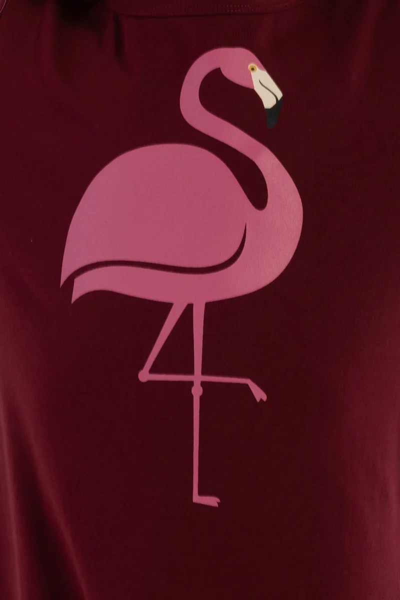 Dyrzanzi LS Dress Dark Cherry FLAMINGO
