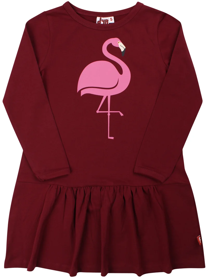 Dyrzanzi LS Dress Dark Cherry FLAMINGO