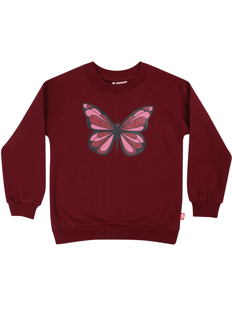 Dyrbellow Sweat Dark Cherry SOMMERFUGL
