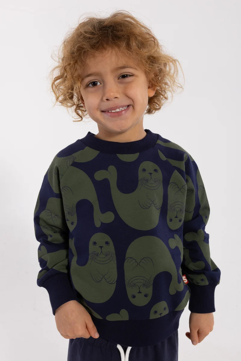 Dyrbellow Sweat Dark Navy SAEL COLONY